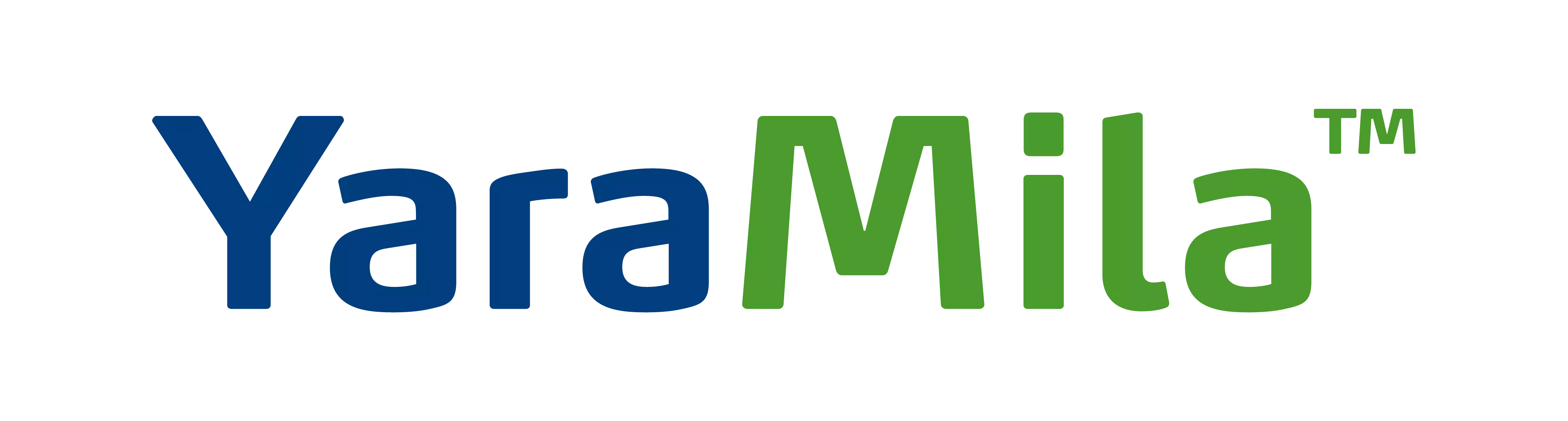 Logo da linha de fertilizantes YaraMila