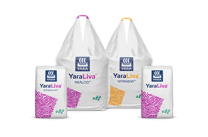 Embalagens de YaraLiva