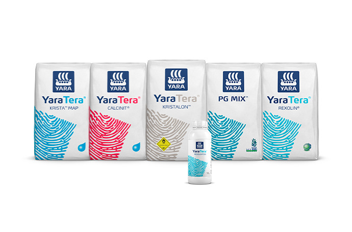 Embalagens de YaraTera